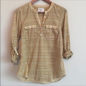 Anthropologie Holding Horses fall blouse